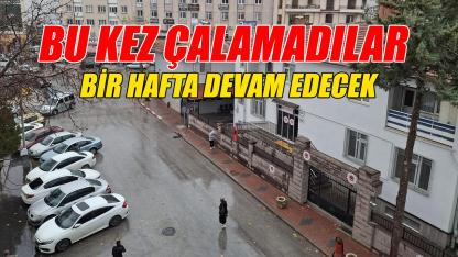 Bu kez çalamadılar