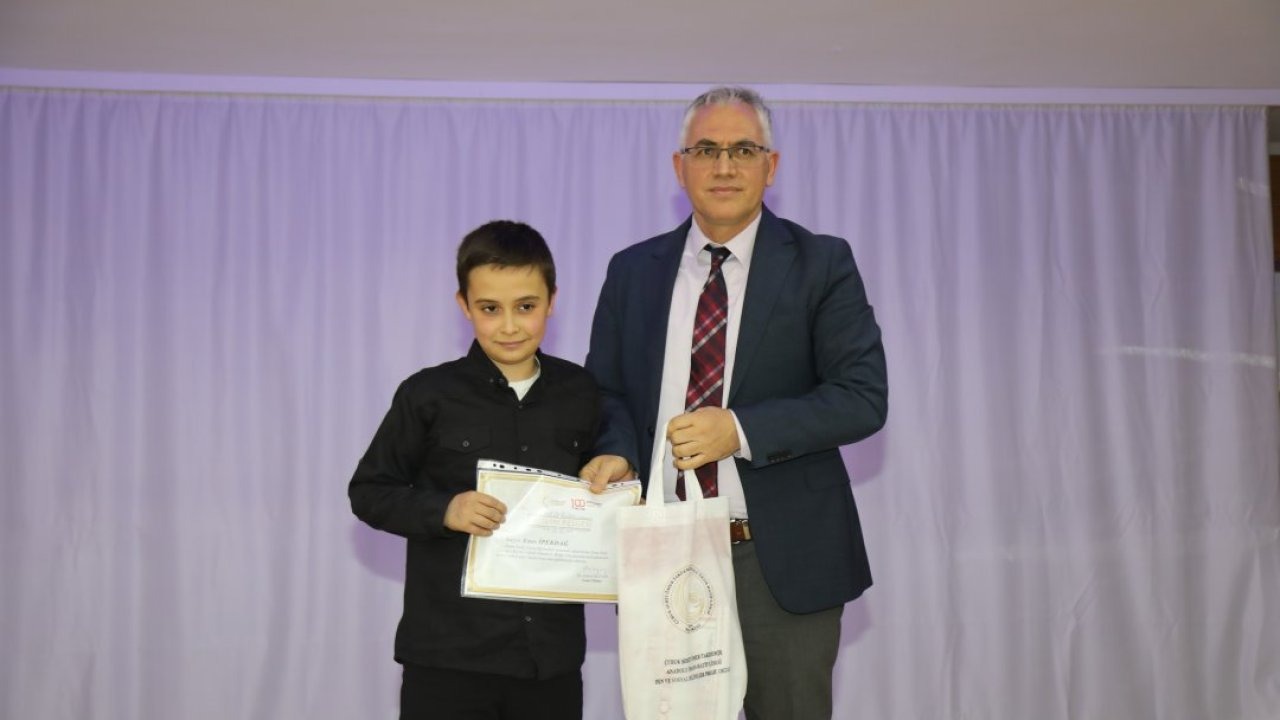 Çubuk'ta Kur'an-ı Kerim Güzel Okuma Yarışması düzenlendi