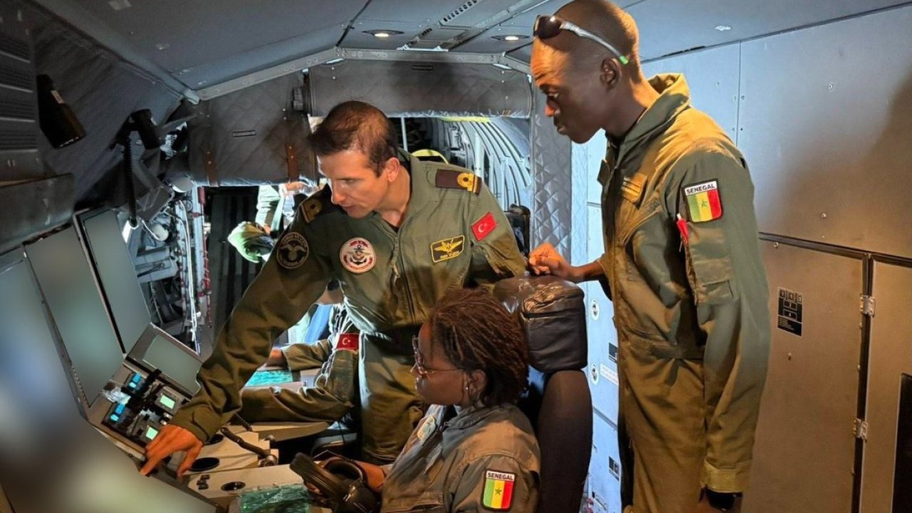 Deniz Kuvvetleri Komutanlığı personeli Senegal&#039;de eğitim uçuşlarına başladı
