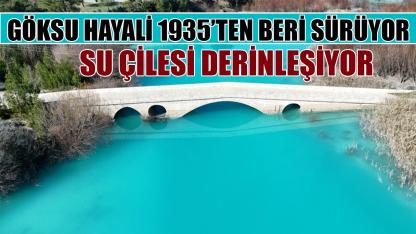 Göksu hayali 1935’ten bu yana sürüyor