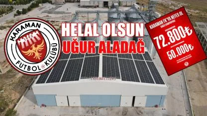Helal olsun Uğur Aladağ
