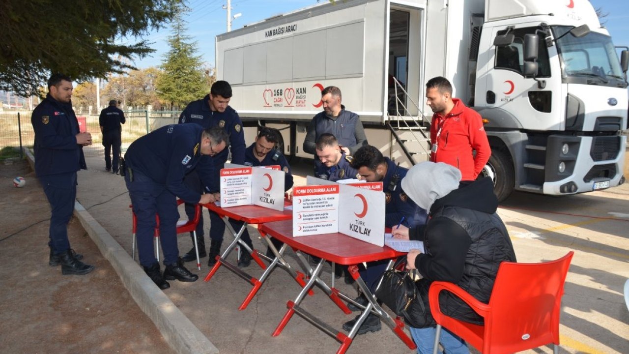 Kahramankazan&#039;da kan bağışı kampanyası gerçekleştirildi