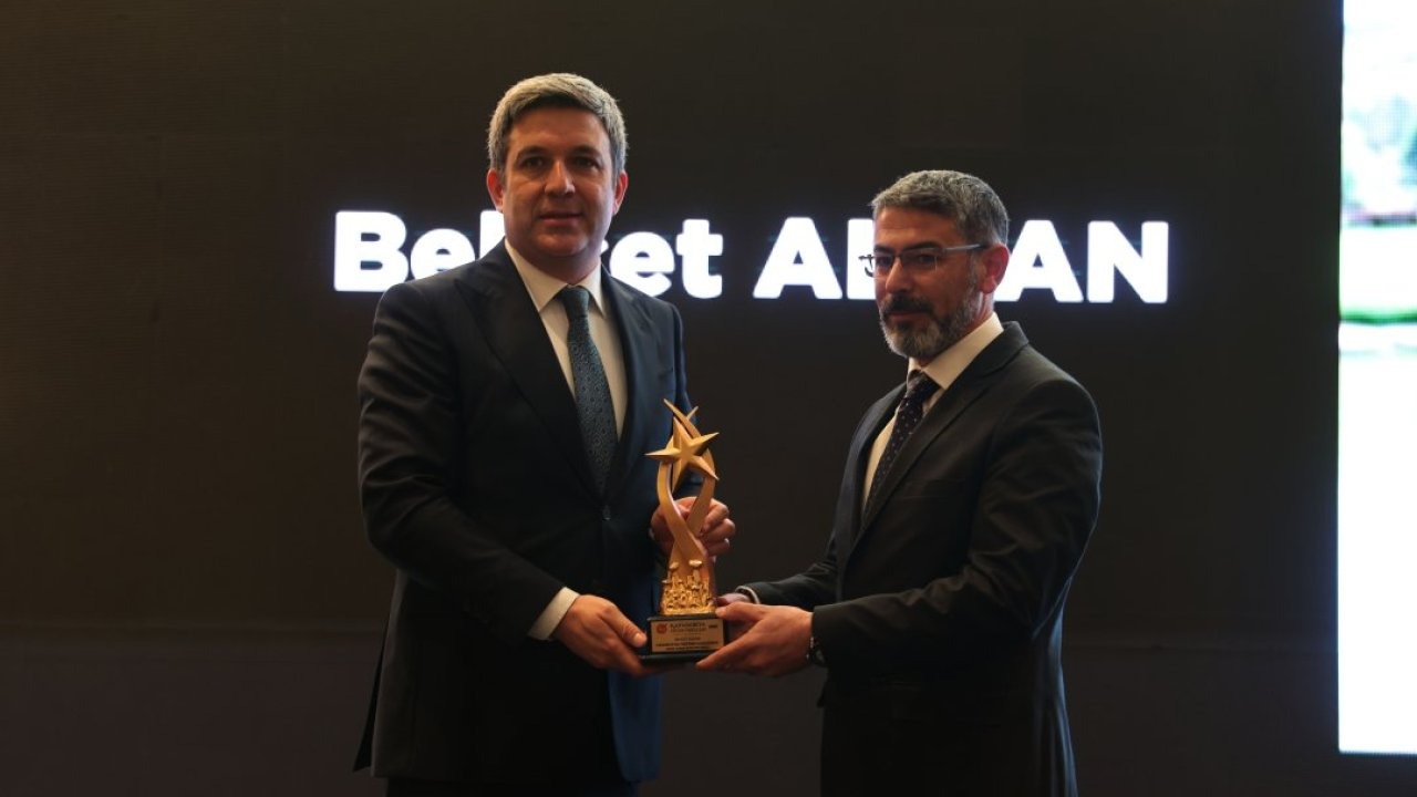 "Kapadokya Değer Ödülleri" sahiplerine verildi