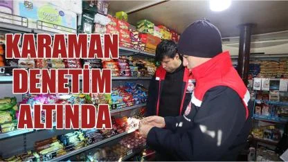 Karaman denetim altında