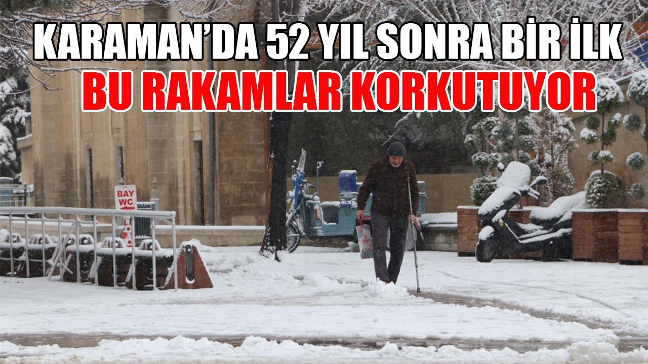Karaman'da 52 yıl sonra bir ilk