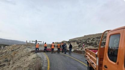 Karaman'da bir yol daha kapatıldı