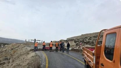 Karaman'da bir yol daha kapatıldı