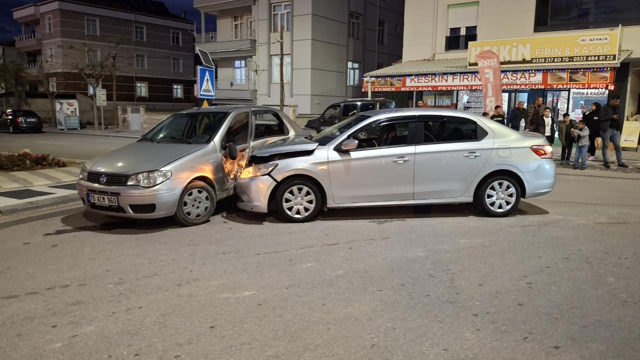 Karaman’da feci kaza: 6 yaralı