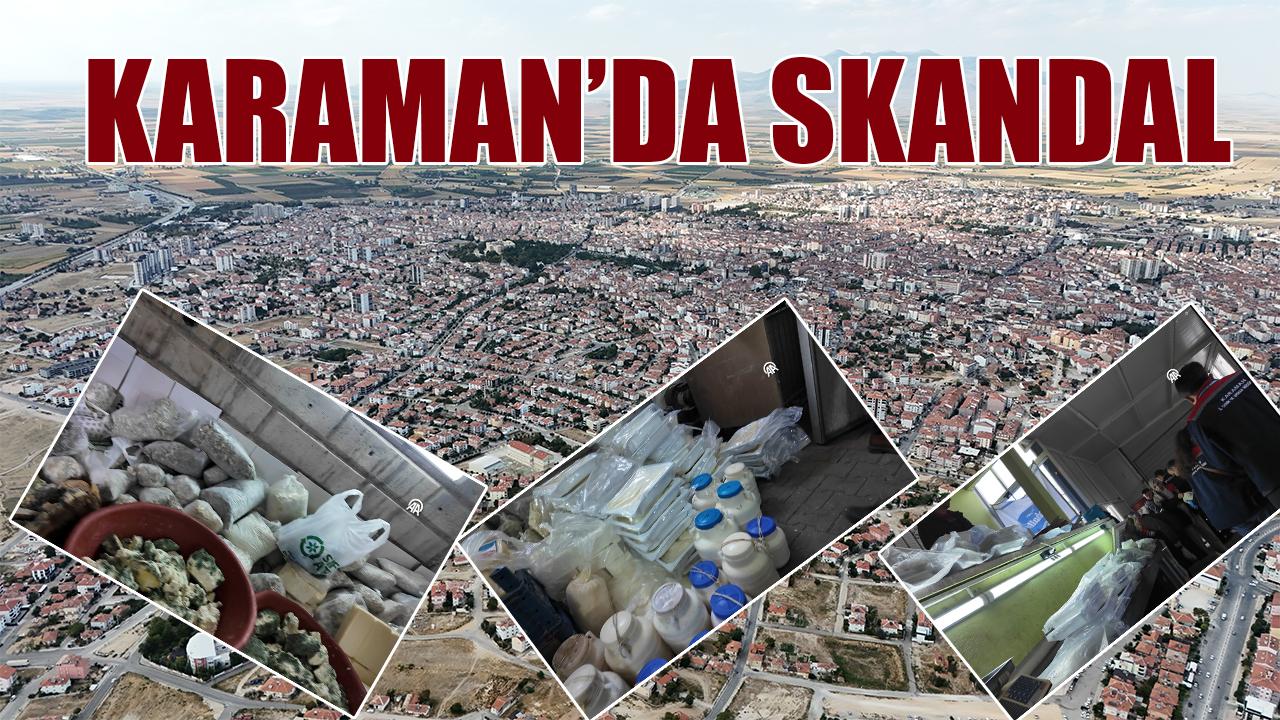 Karaman’da skandal