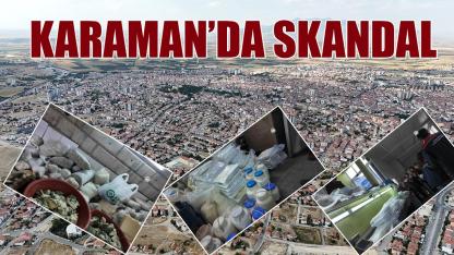 Karaman’da skandal