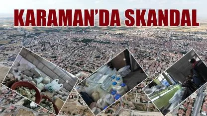 Karaman’da skandal
