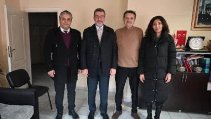 Müdür Pekergin'den Başkan Oğuz'a ziyaret