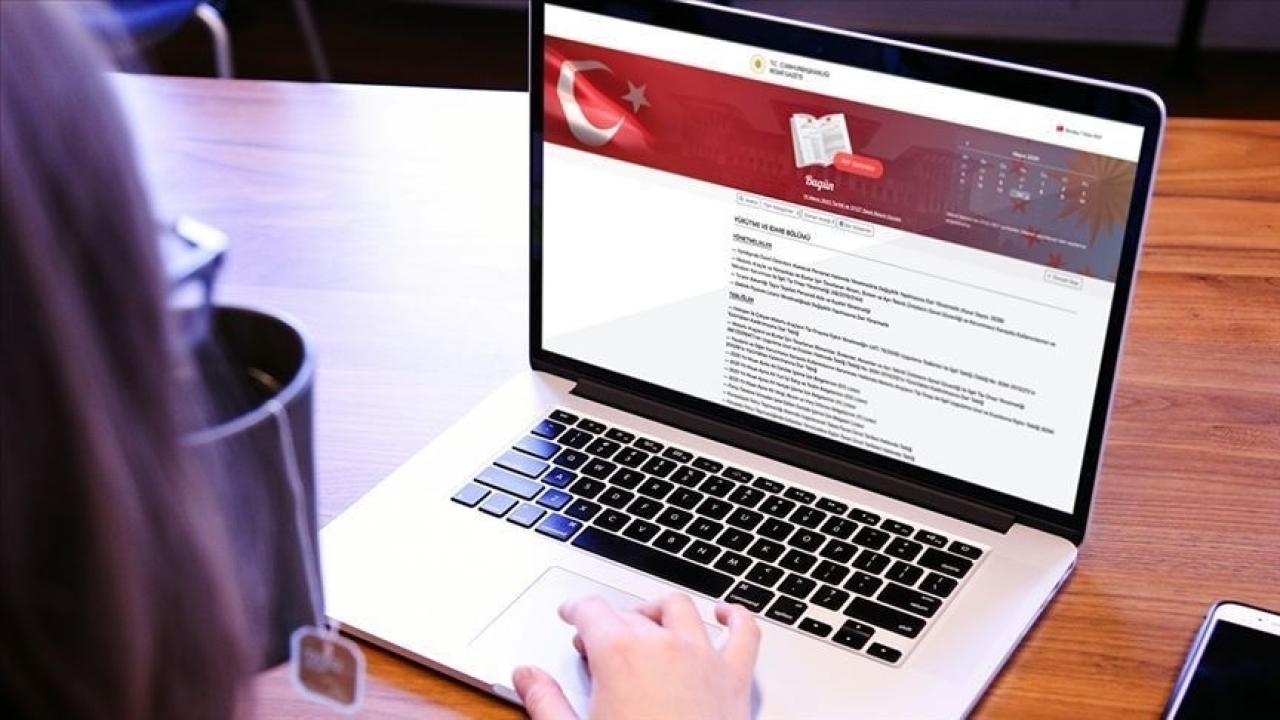 Resmi Gazete'de yayımlandı