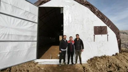 Sarıveliler’de hayvancılığa modern dokunuş