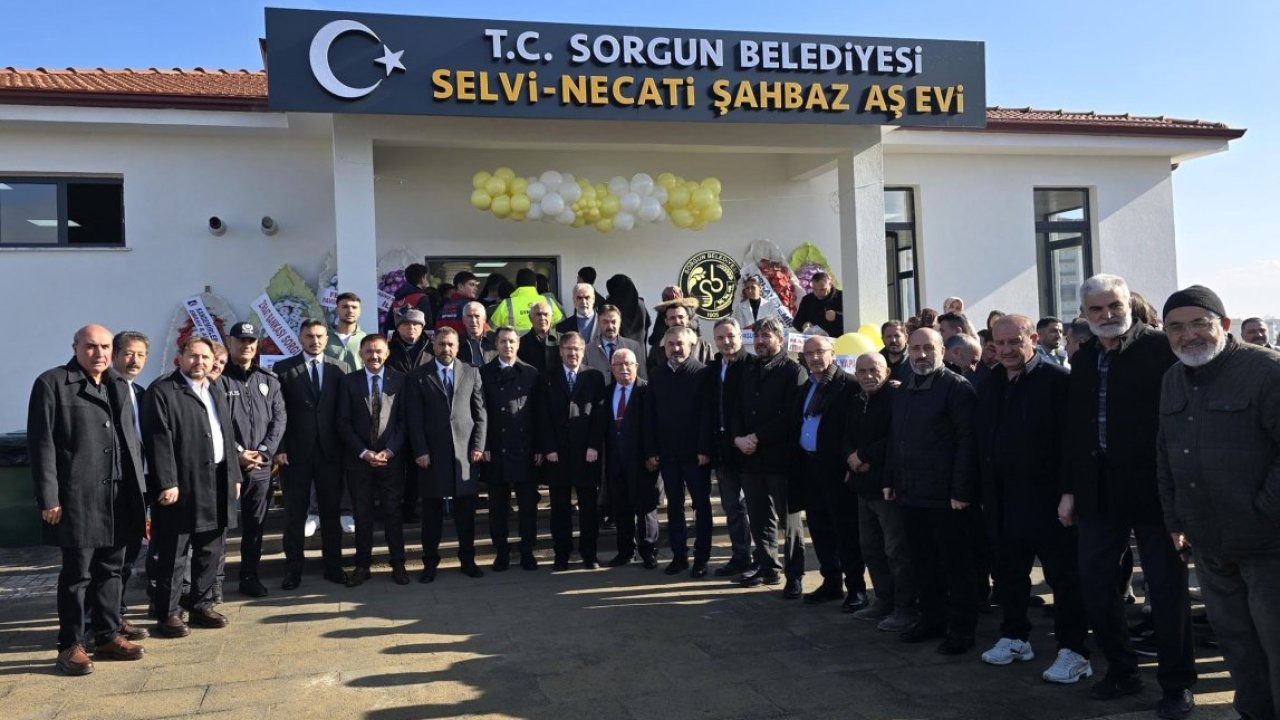 Sorgun&#039;da ikinci aşevi hizmete açıldı