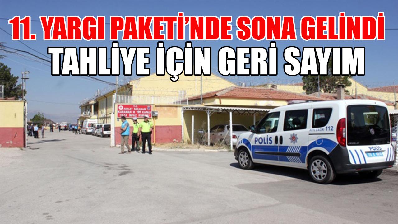 Tahliye için geri sayım