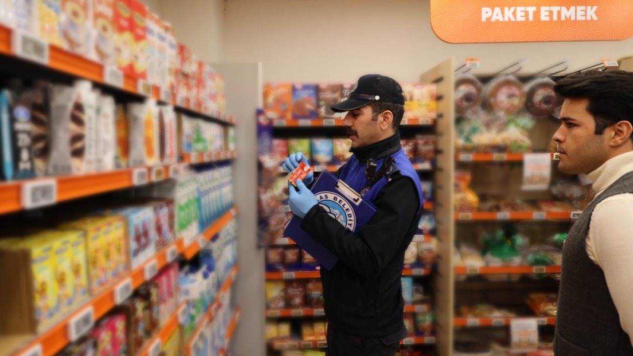 Talas&#039;ta zabıta ekipleri, ilçe genelinde denetim gerçekleştirdi