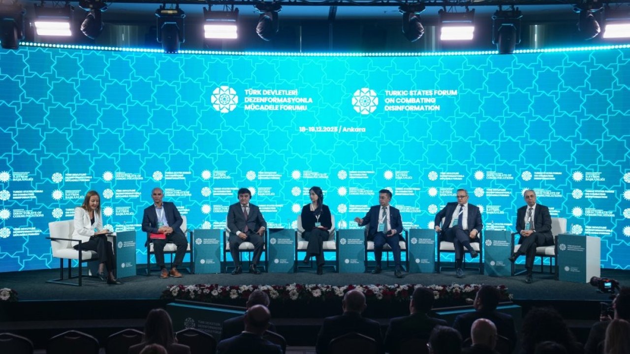 Türk Devletleri Dezenformasyonla Mücadele Forumu'nda medyanın gelecek inşasındaki rolü vurgulandı