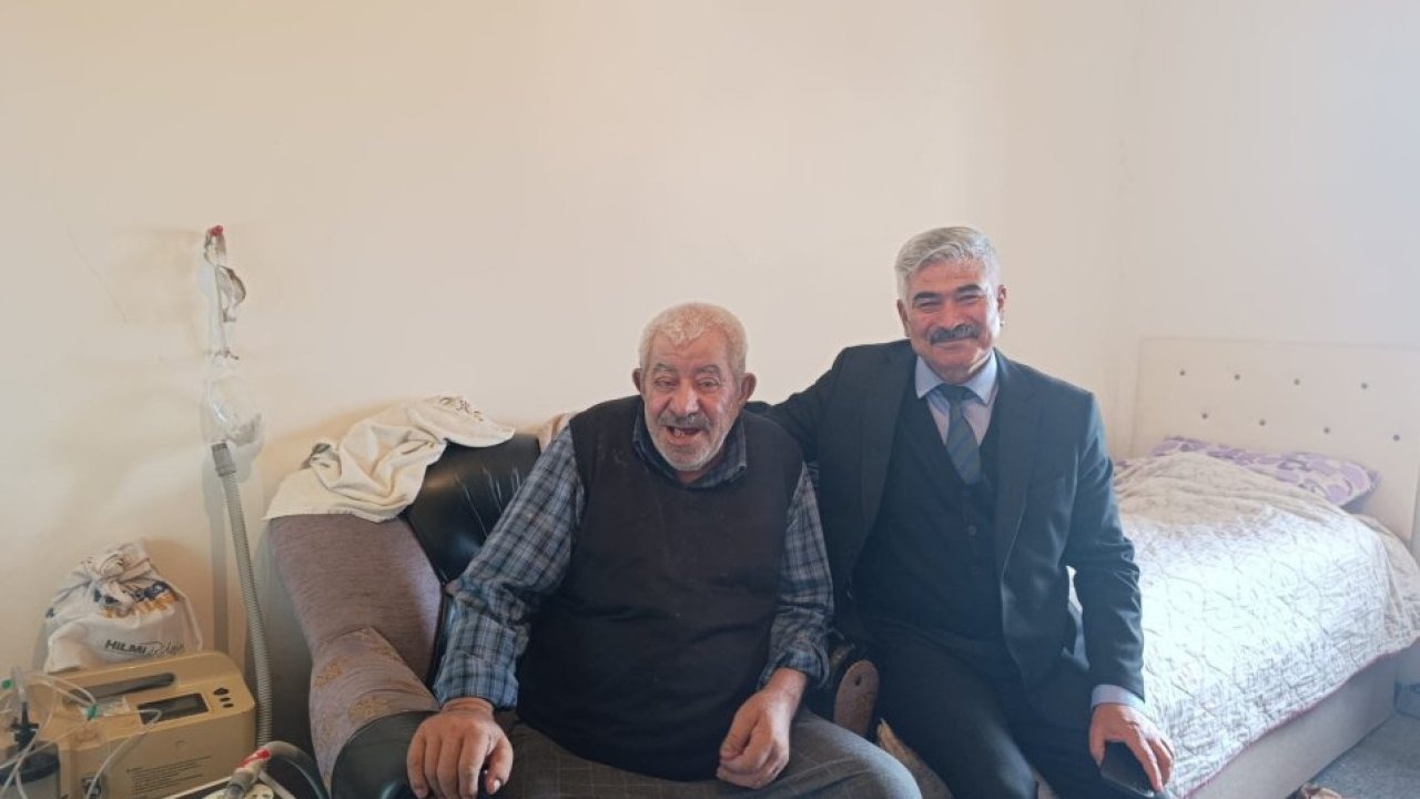 Ulaş Belediye Başkanı İlbey'den engelli ve yaşlılara ziyaret