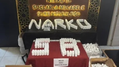 Sivas'ta 80 bin 170 sentetik uyuşturucu hap ele geçirildi