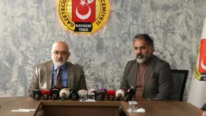 AK Parti Kayseri Milletvekili Cıngı'dan Kayseri Gazeteciler Cemiyeti'ne ziyaret