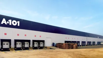 A101 Düzce'de yeni e-ticaret deposunu faaliyete geçirdi