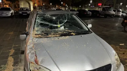 Karaman'da kuvvetli rüzgar ve fırtına etkili oldu