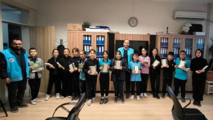 Beypazarı'nda "Dersimi seçiyorum Kur'an'ımı alıyorum" kampanyası başlatıldı