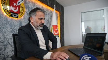 Kayseri Gazeteciler Cemiyeti Başkanı Kösedağ, AA'nın "Yılın Kareleri" oylamasına katıldı