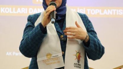 AK Parti Kadın Kolları Başkanı Ercan, Yozgat'ta konuştu: