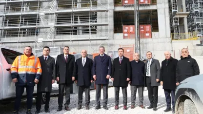 Ankara Cumhuriyet Başsavcısı Karaköse, yeni Ankara Adalet Sarayı inşaatında incelemede bulundu