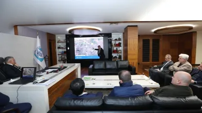 Ulaştırma ve Altyapı Bakanlığı Altyapı Yatırımları Genel Müdürü Eyigün, Büyükkılıç'ı ziyaret etti