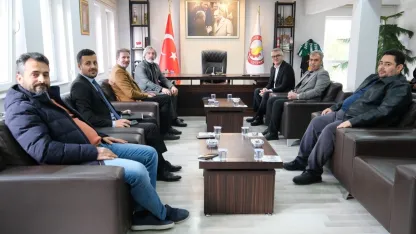 Konya Vakıflar Bölge Müdürü Yılmaz Kılınç, Seydişehir'i ziyaret etti