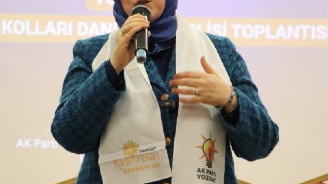AK Parti Kadın Kolları Başkanı Ercan, Yozgat'ta konuştu: