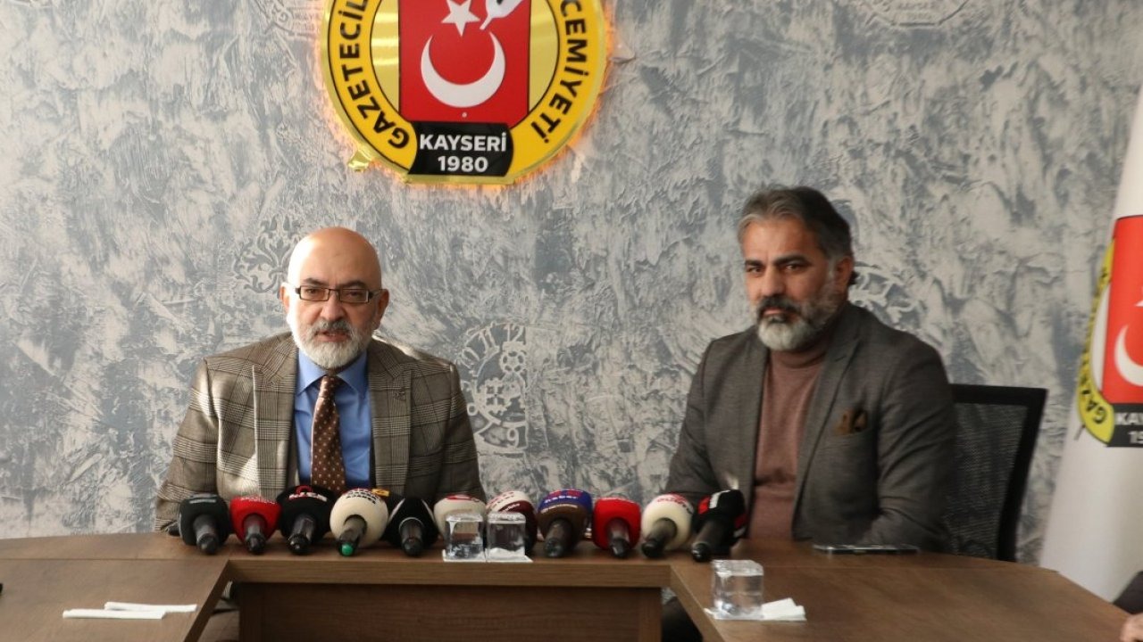 AK Parti Kayseri Milletvekili Cıngı'dan Kayseri Gazeteciler Cemiyeti'ne ziyaret