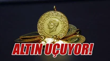 Altın uçuyor!