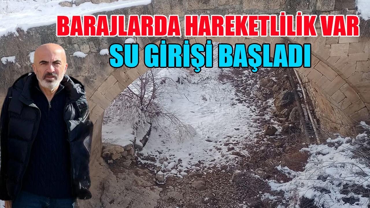 Barajlarda hareketlilik var