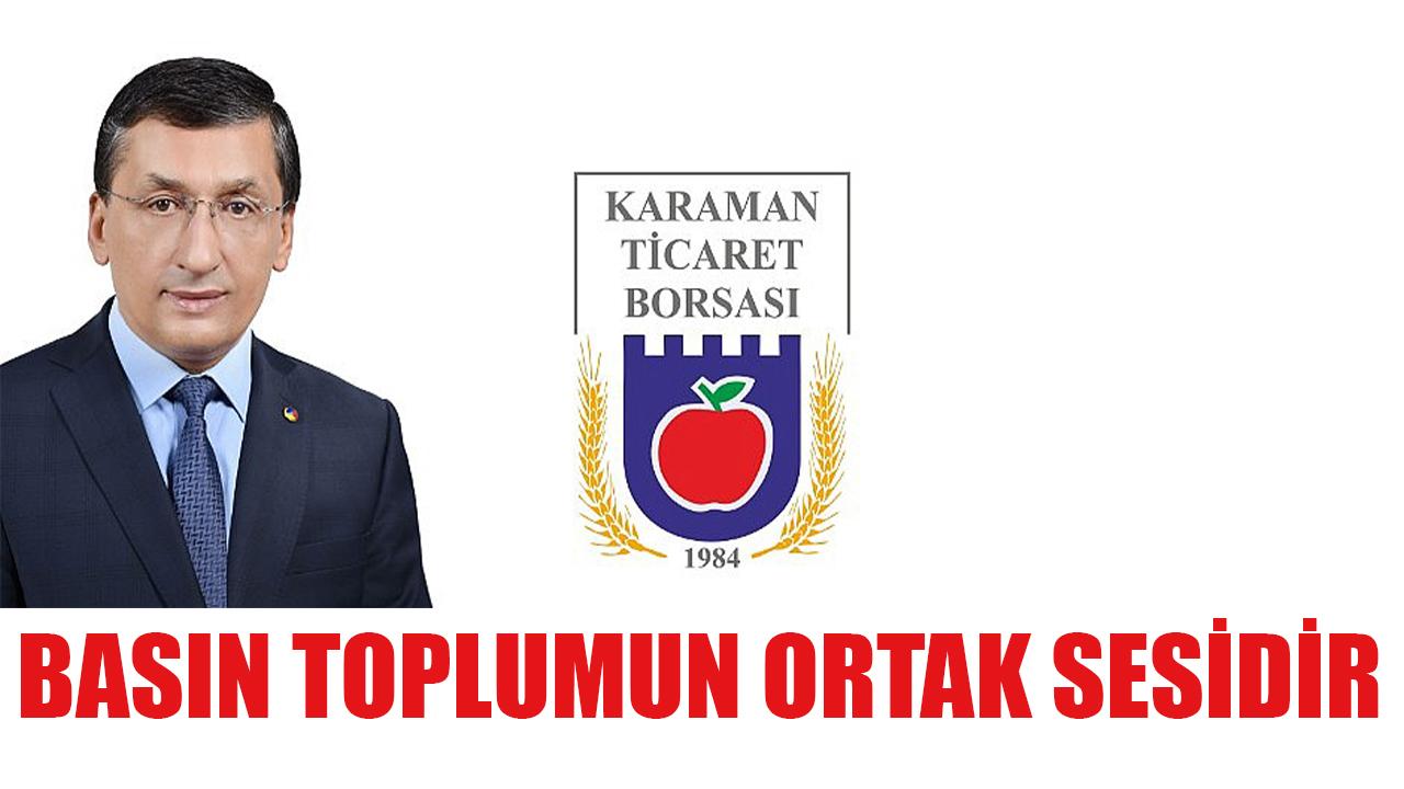 Başkan Çavaş basın toplumun ortak sesidir