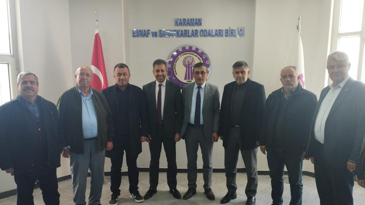 Başkan Çavaş’tan başkan Pekoğlu'na ziyaret