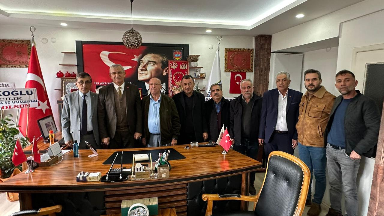 Başkan Çavaş’tan Şoförler Odası’na ziyaret