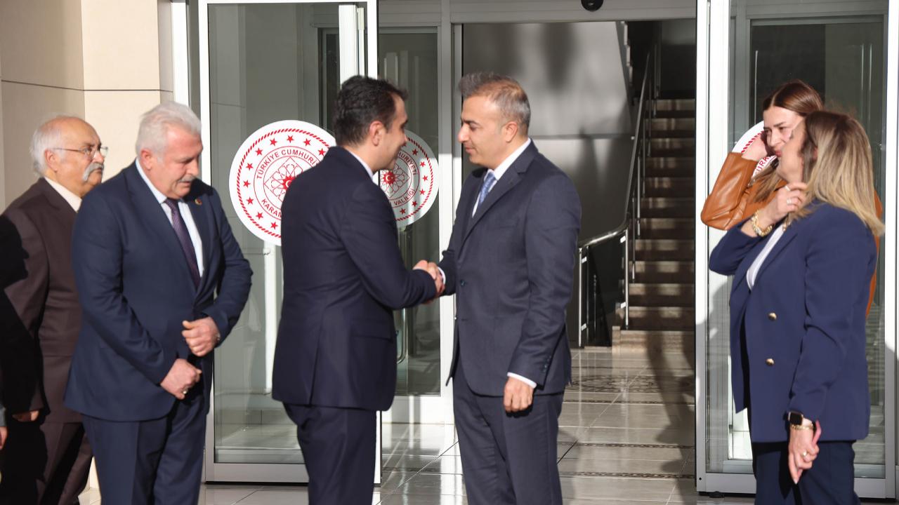 Başkan Kalaycı, Vali Çiçek’i ziyaret etti