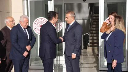 Başkan Kalaycı Vali Çiçek’i ziyaret etti