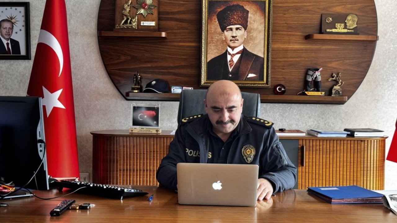 Çankırı Emniyet Müdürü Canıtez, AA'nın "Yılın Kareleri" oylamasına katıldı