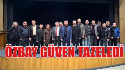 Cemal Özbay güven tazeledi