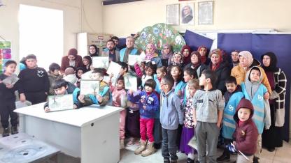 Çevre bilinci Güldere’de minik ellerle yeşerdi