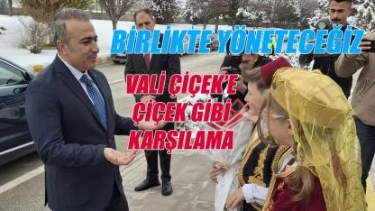 Çiçek gibi karşılandı - "Birlikte yöneteceğiz"