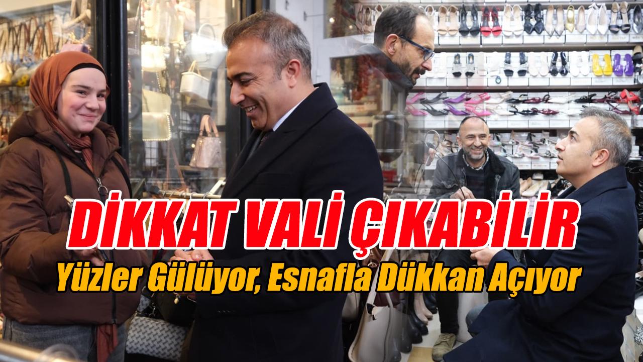 Dikkat Vali çıkabilir - Karaman sokakları çiçek açıyor