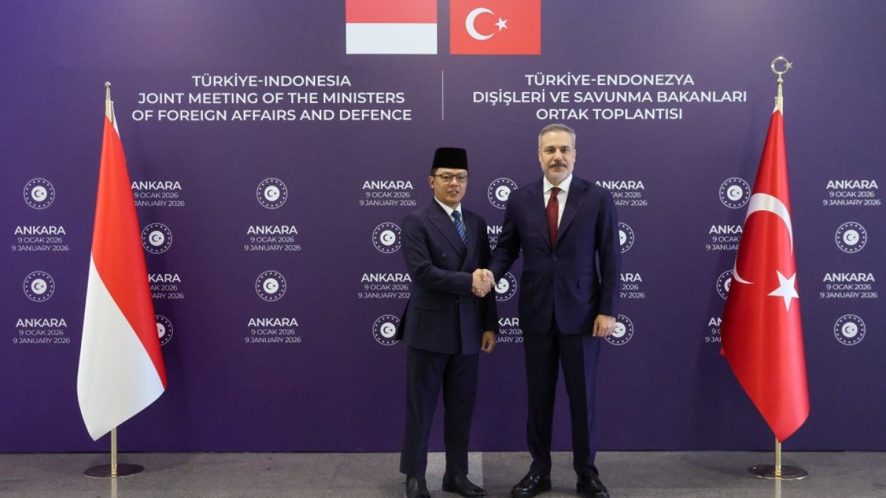 Dışişleri Bakanı Fidan, Endonezya Dışişleri Bakanı Sugiono ile Ankara'da görüştü