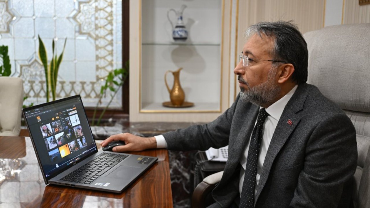 Diyanet İşleri Başkanı Arpaguş, AA'nın "Yılın Kareleri" oylamasına katıldı
