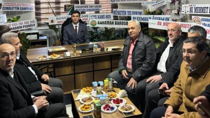 Genç avukat hukuk bürosunu açtı